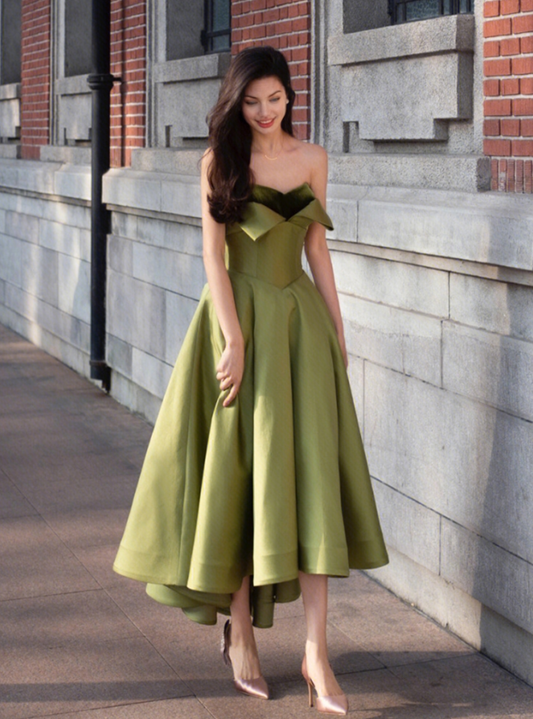 Ball Gown Strapless Dress - Lya's wedding